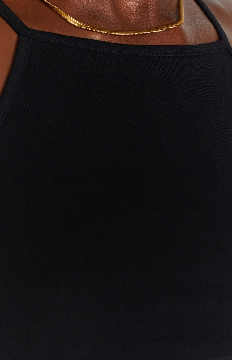 Wonderland Crop Top Black