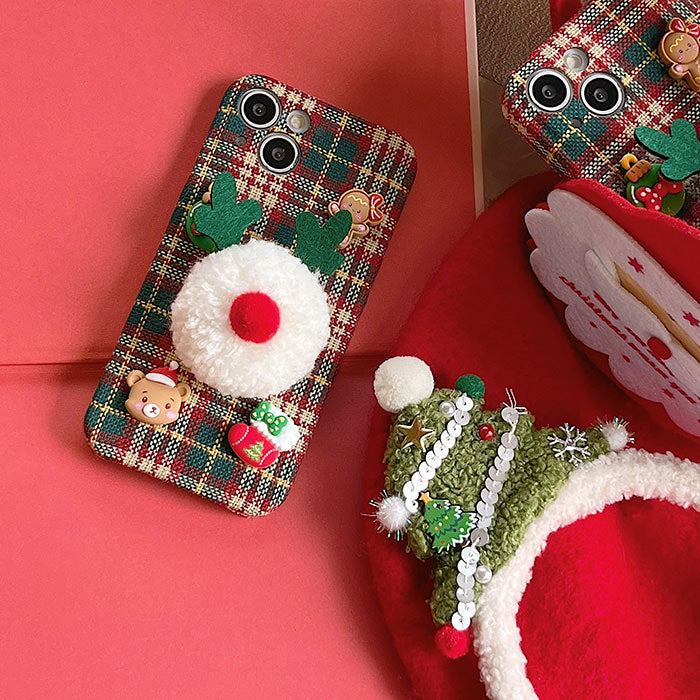 Xmas Plaid iPhone Case