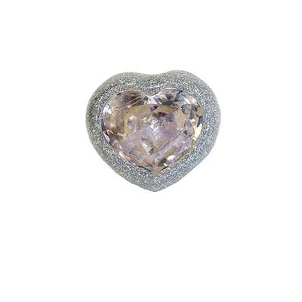 Y2K Chunky Heart Ring