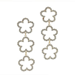 Y2K Rhinestone Drop Earrings