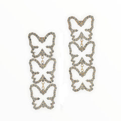 Y2K Rhinestone Drop Earrings