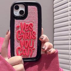 Yes Girls iPhone Case