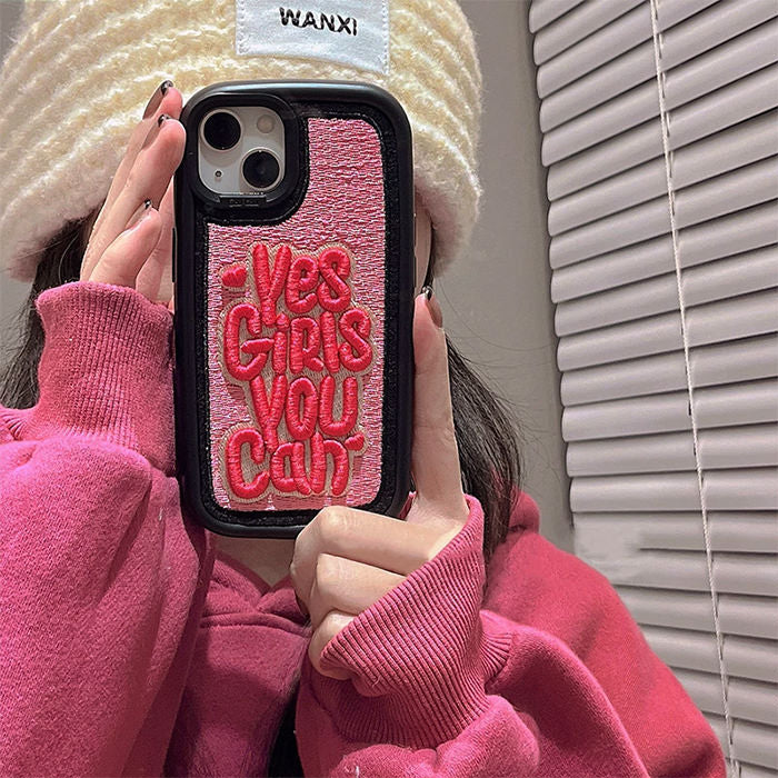 Yes Girls iPhone Case