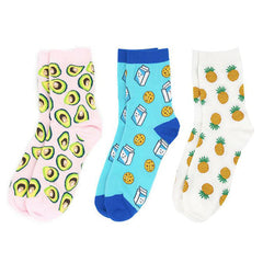 Yummy 3 Pack Socks