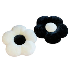 Black & White Flower Pillow