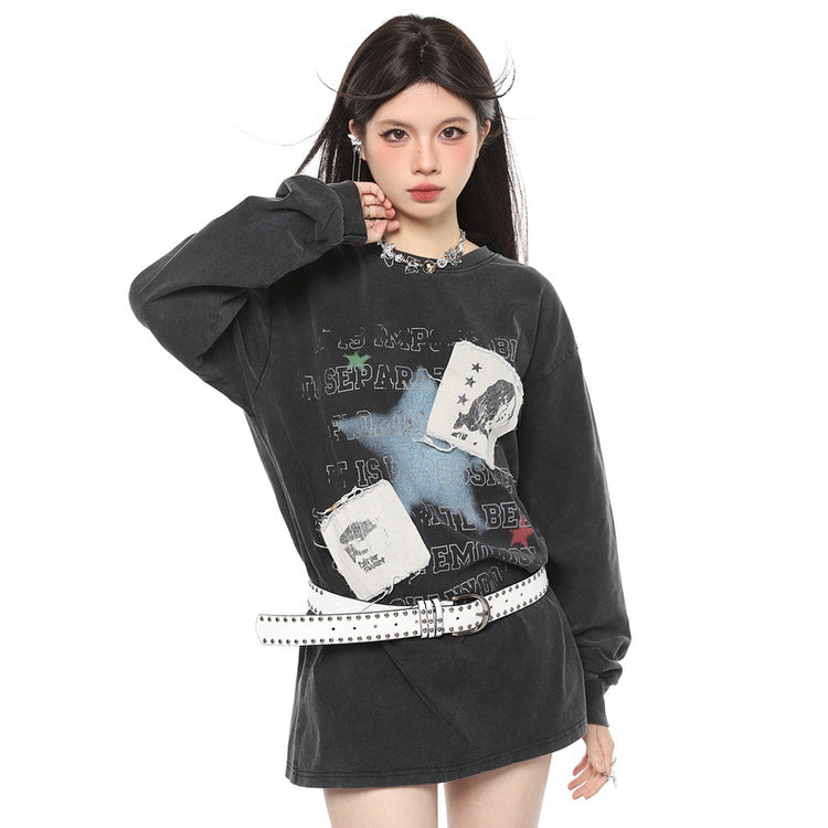 Downtown Girl Aesthetic Sweatshirt