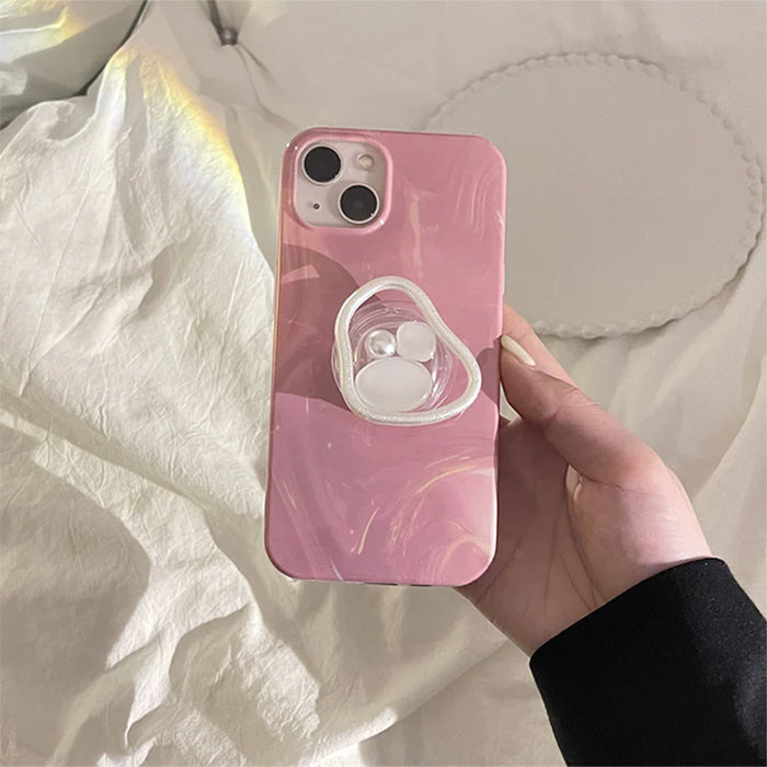 Aesthetic Shell Pearl iPhone Case