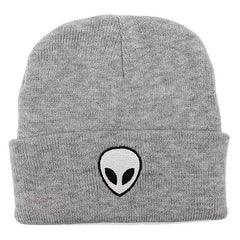 Alien Embroidered Beanie