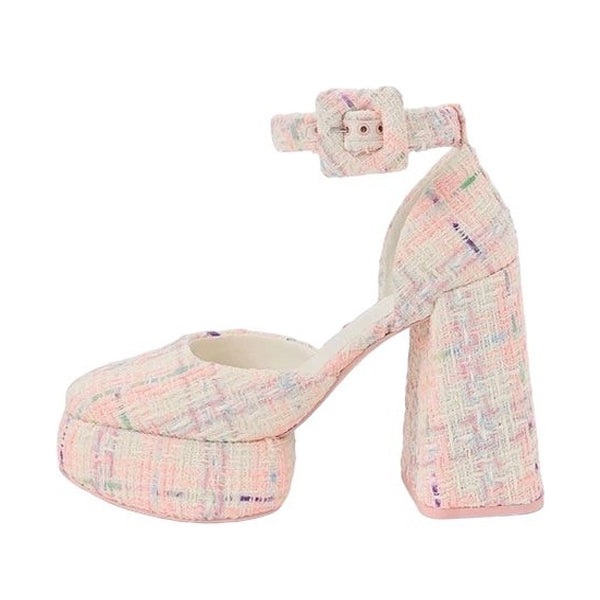 Barbiecore Platform Heels