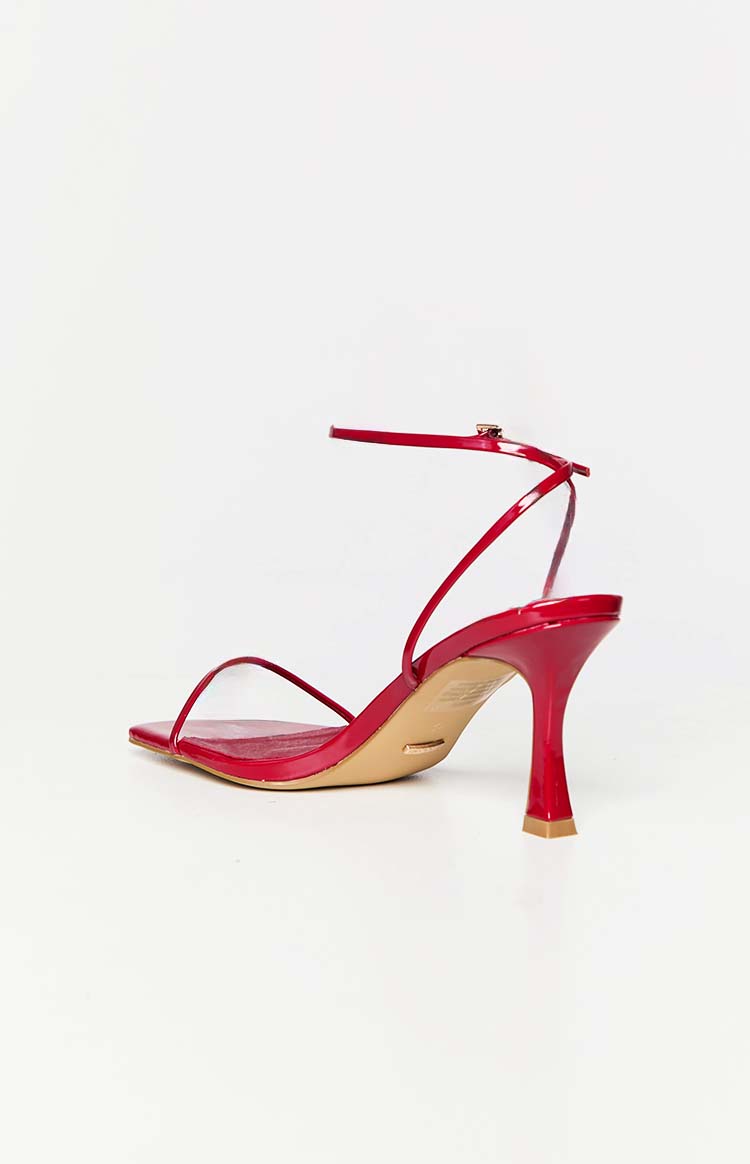 Billini Judy Strawberry Patent Heels