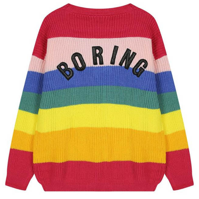 Boring Rainbow Cardigan