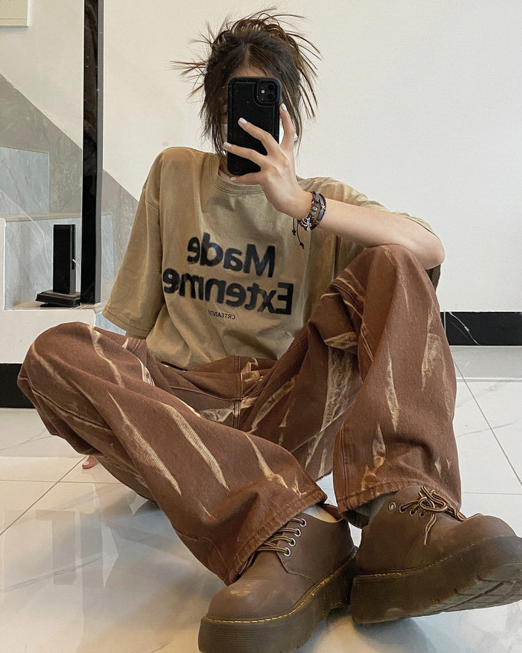 Fashion Week Brown Jeans