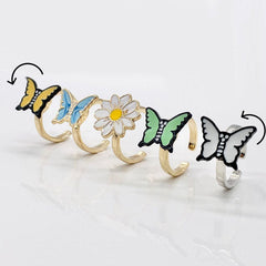 Spinner Butterfly Anxiety Ring