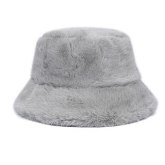 Clean Girl Fluffy Bucket Hat