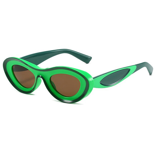 Double Agent Colorblock Sunglasses