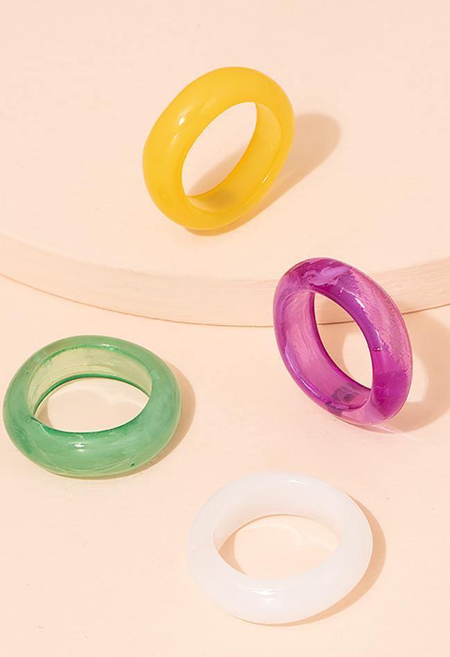 Colorful Acrylic Ring