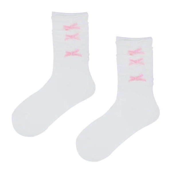 Coquette Aesthetic Bows Socks