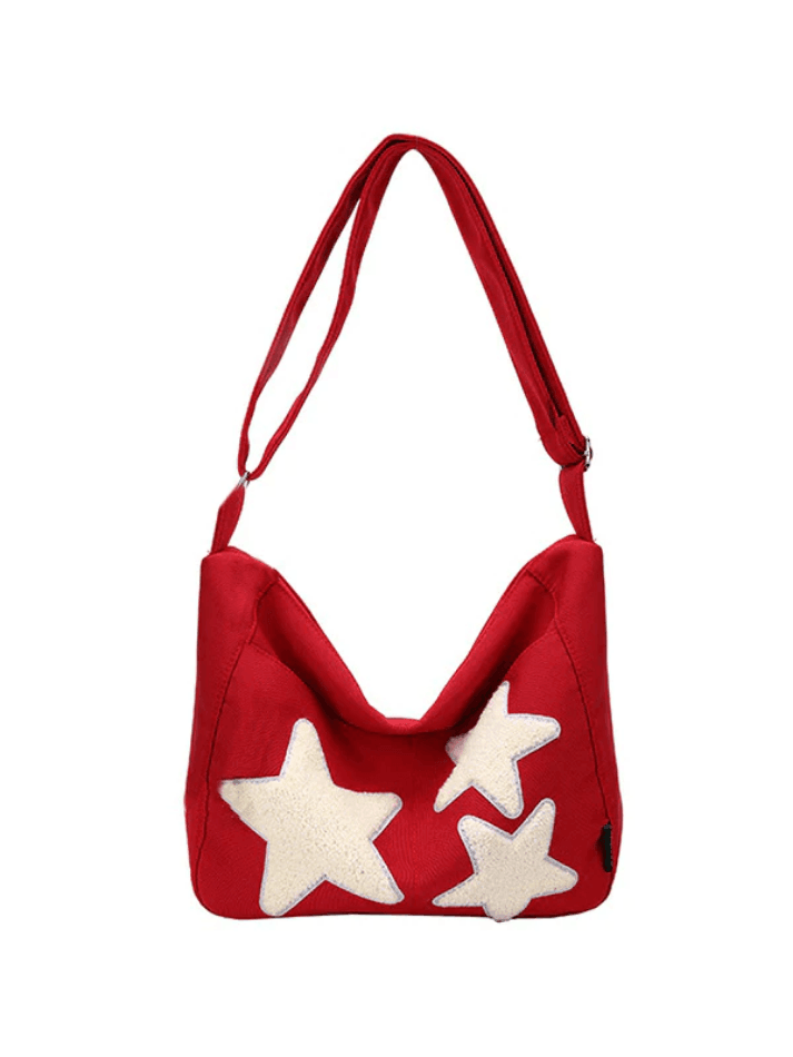 Cute Star Print Crossbody Bag