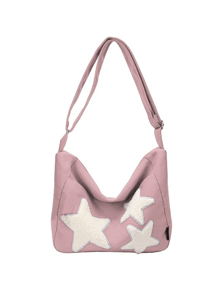 Cute Star Print Crossbody Bag