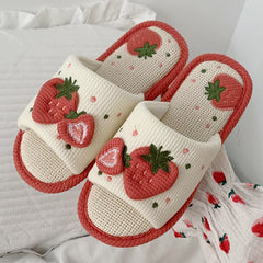 Cute Strawberry Slippers