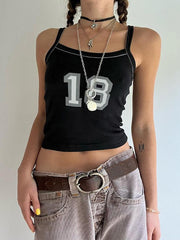Contrast Digital Print Cami Top