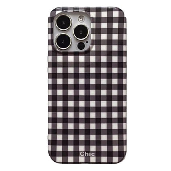 Danish Pastel Checkered IPhone Case