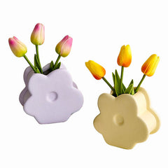 Danish Pastel Flower Shaped Vase