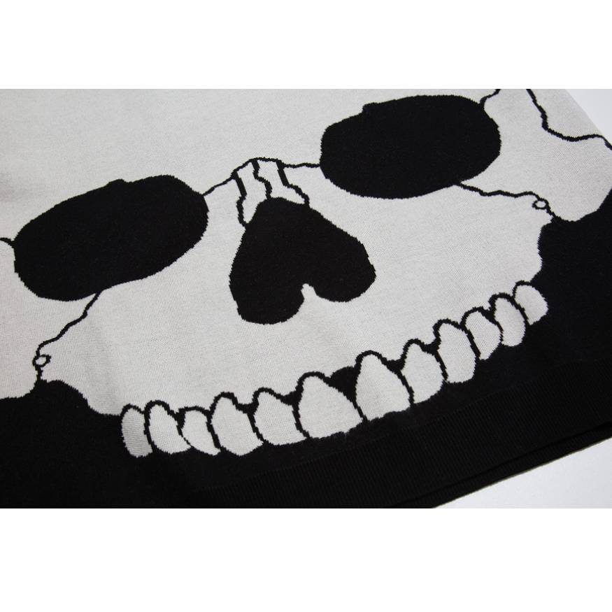 Horrible Skull Print Sweater