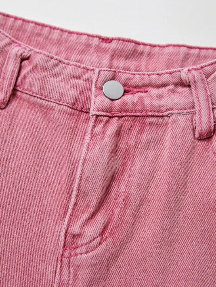 Y2K Multi Pocket Ripped Cargo Jeans