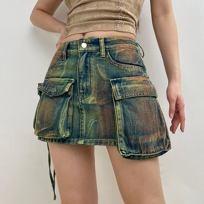 Fairy Grunge Cargo Skirt