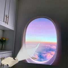 5 Styles Fake Window Wall Projector