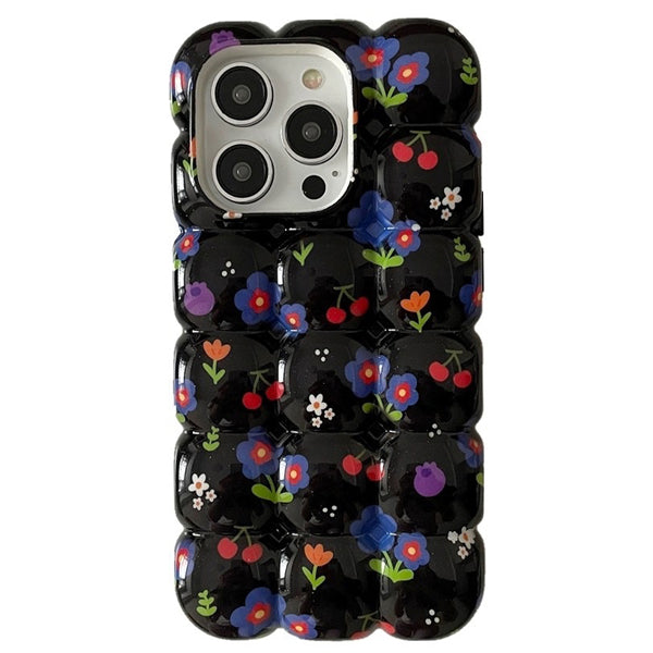 Floral Bubble iPhone Case