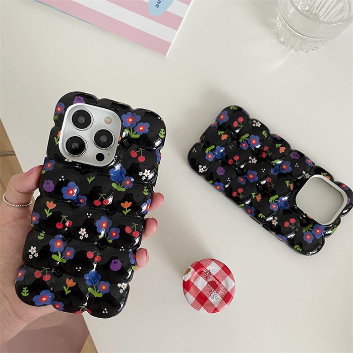 Floral Bubble iPhone Case