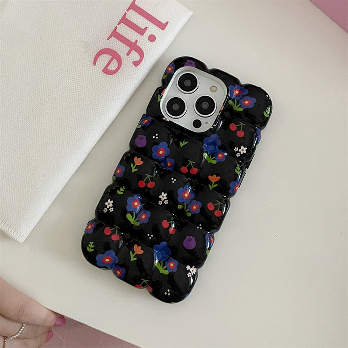 Floral Bubble iPhone Case