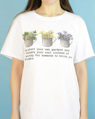 Your Own Gardens T-Shirt, Size L