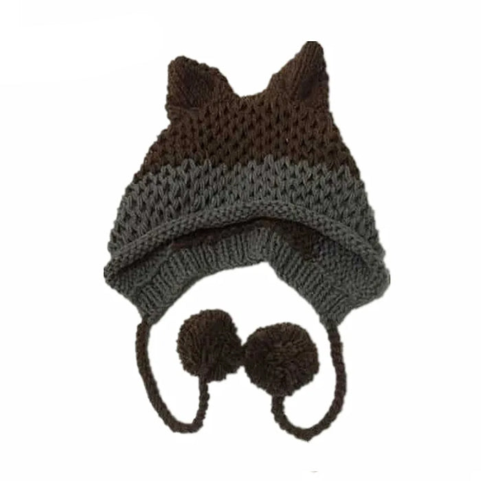 Fox Ears Crochet Hat