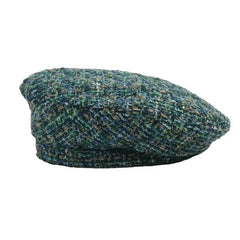 French Girl Aesthetic Tweed Beret