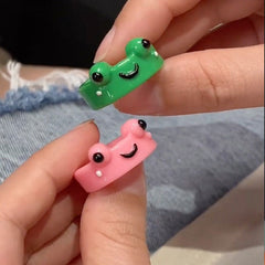 Frog Couple Rings Set