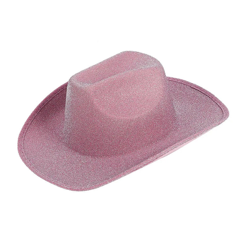 Y2K Glitter Cowgirl Hat