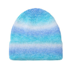 Gradient Knit Beanie Hat