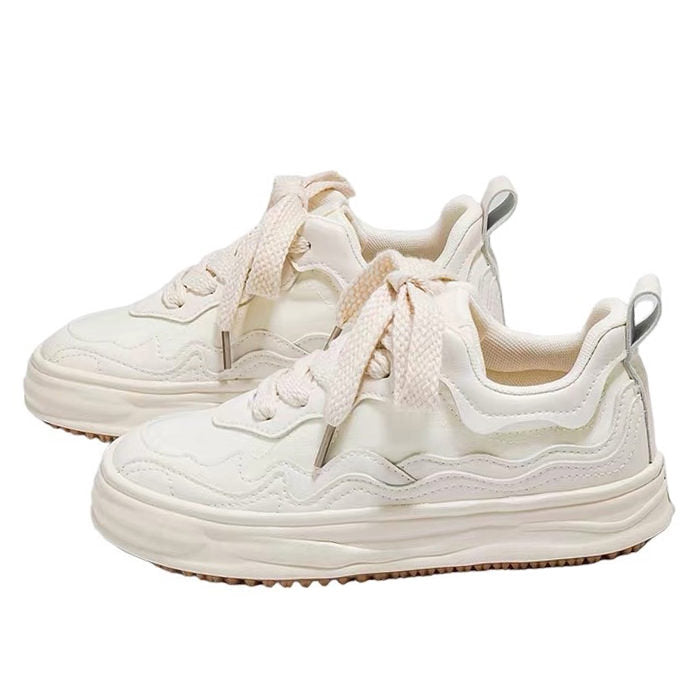 Gradient Wavy Aesthetic Sneakers