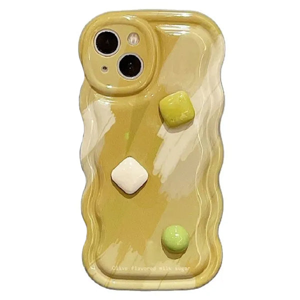 Sage Green Gems iPhone Case