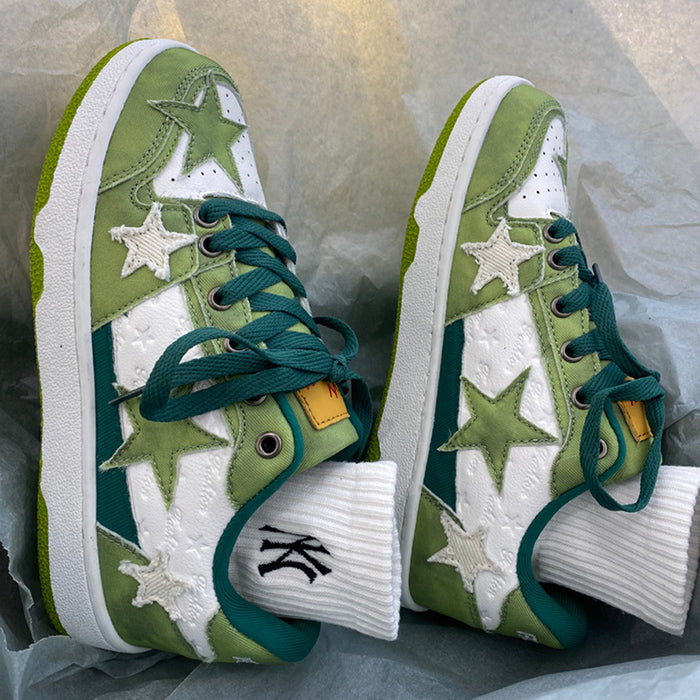 Green Star Sneakers