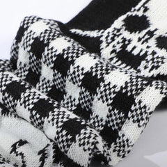 Grunge Skull Knitted Scarf