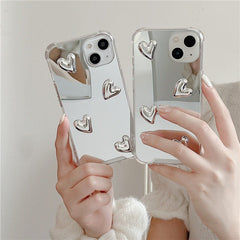 Hearts Mirror iPhone Case