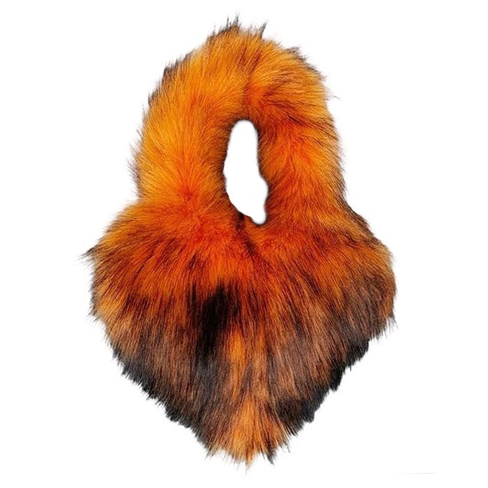 Heart Shape Fuzzy Handbag