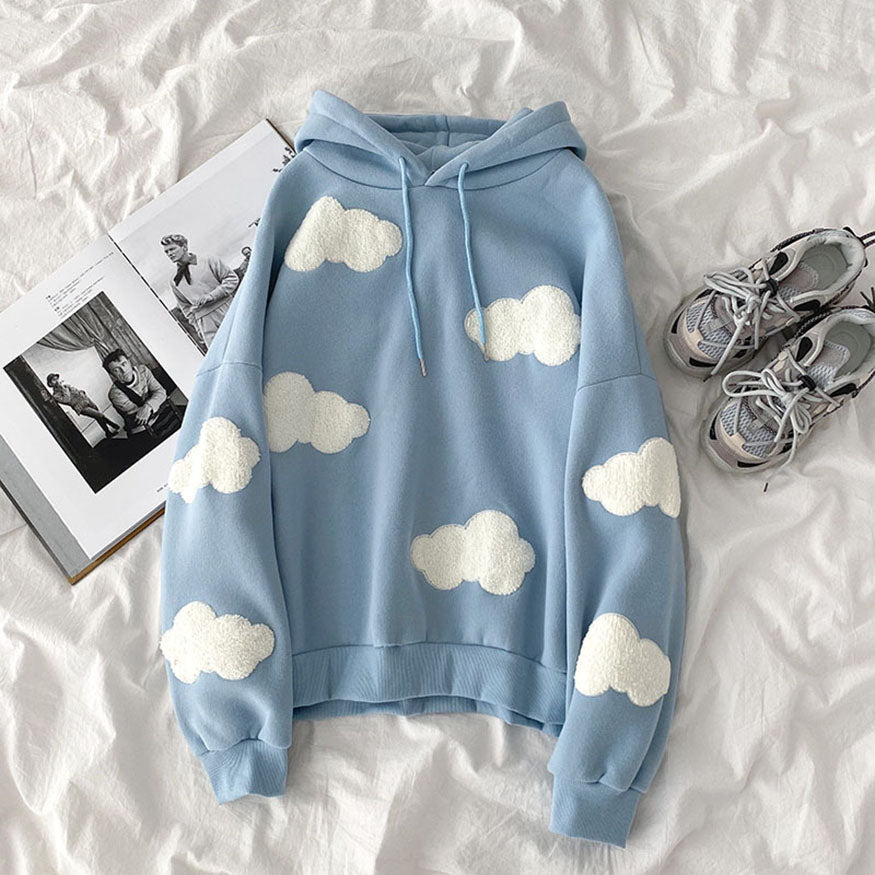 Cloud Pattern Hoodie