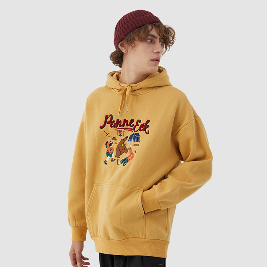 Cartoon Embroidery Hoodie