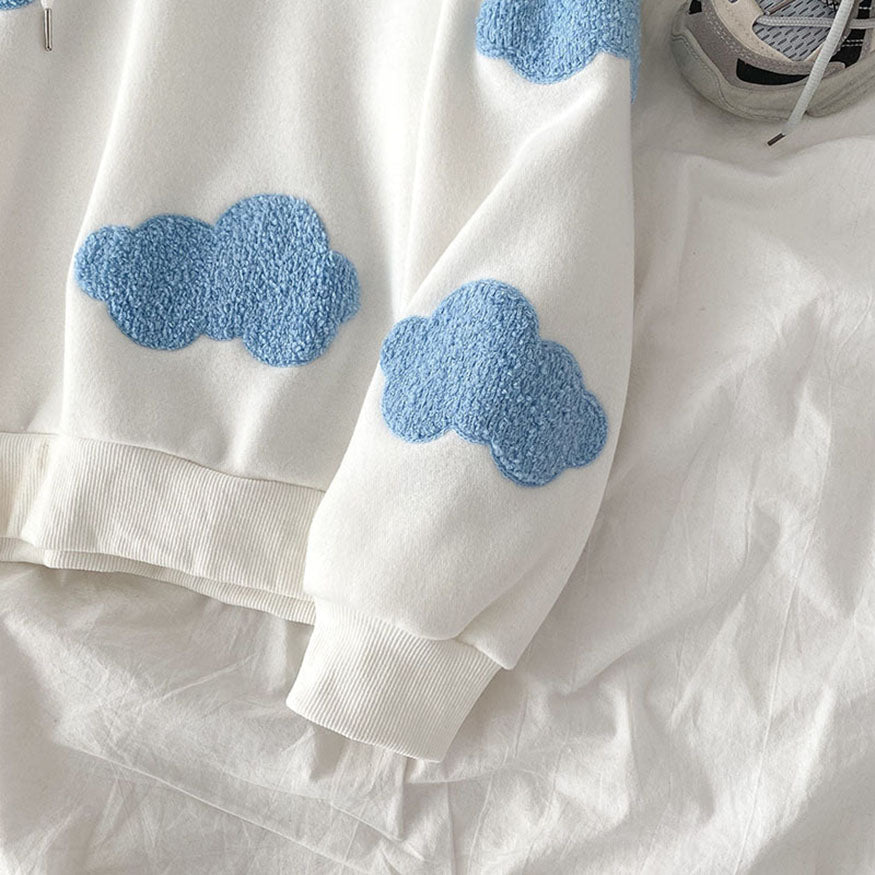 Cloud Pattern Hoodie