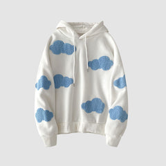 Cloud Pattern Hoodie